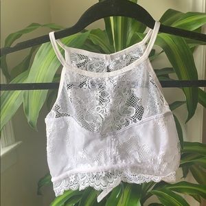 White Lace Bralette